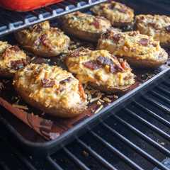 Twice-Smoked Loaded Baked Potatoes