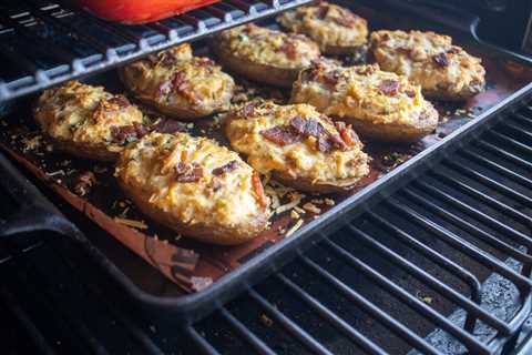 Twice-Smoked Loaded Baked Potatoes