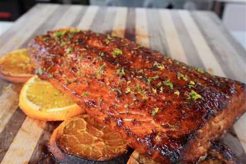 Chili Glazed Citrus Salmon