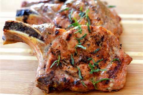 Garlic-Maple Pork Chops