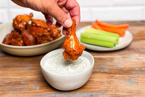 The Best Smoked Buffalo Hot Wings With Crispy Skin
