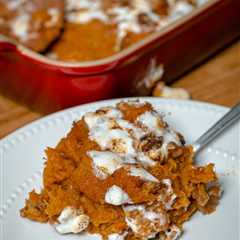 Smoked Sweet Potato Casserole
