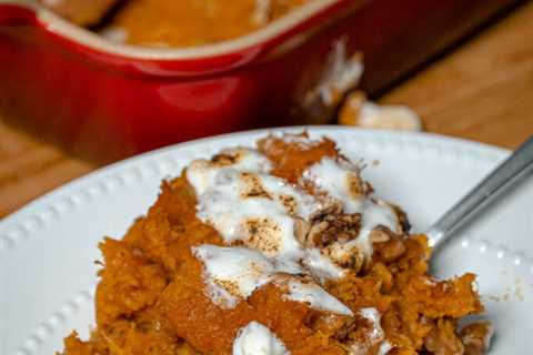 Smoked Sweet Potato Casserole