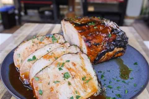Grilled Apple Cider Pork Roast
