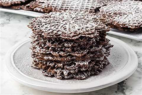 Chocolate Pizzelle Recipe