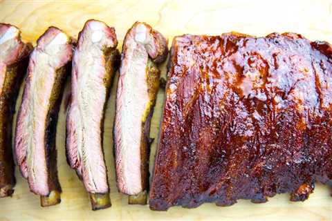 Big Green Egg Spare Ribs