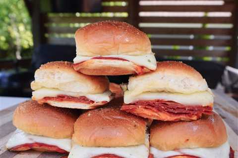 Grilled Pizza Sliders